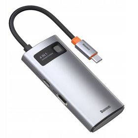 Baseus Metal Gleam Series 4-1 Type-C HUB Adaptör Çoklayıcı