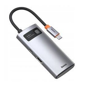 Baseus Metal Gleam Series 4-1 Type-C HUB Adaptör Çoklayıcı