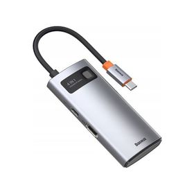 Baseus Metal Gleam Series 4-1 Type-C HUB Adaptör Çoklayıcı
