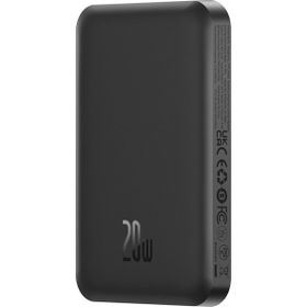 Baseus Mgsafe Mini 20W 5.000 mAh Kablosuz Şarjlı Siyah Powerbank