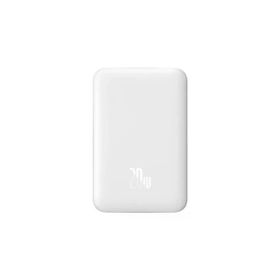 Baseus Mgsafe Mini Overseas Edition 10.000 mAh Hızlı Şarj Kablosuz Beyaz Powerbank Teşhir- Outlet