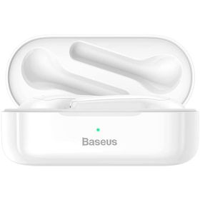 Baseus NGW07-02 Beyaz Bluetooth Kulaklık