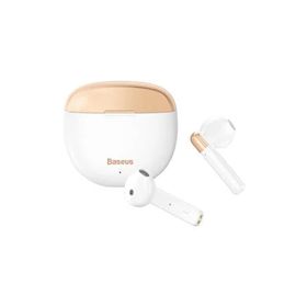 Baseus NGW2-02 AirNora W2 True Beyaz Wireless Bluetooth Kulaklık