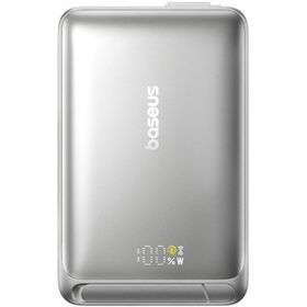 Baseus Nomos Qi2 10000 mAh Gri Hızlı Şarj Magsafe Powerbank