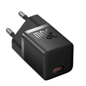 Baseus P1011160A113-00 Palm C+U 30W EU Siyah Hızlı Şarj Aleti