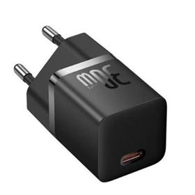 Baseus P1011160A113-00 Palm C+U 30W EU Siyah Hızlı Şarj Aleti