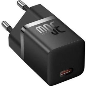 Baseus P1011160A113-00 Palm C+U 30W EU Siyah Hızlı Şarj Aleti