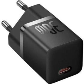 Baseus P1011160A113-00 Palm C+U 30W EU Siyah Hızlı Şarj Aleti