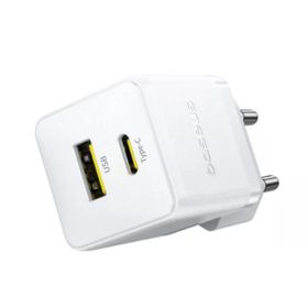 Baseus P1011160A213-00 Palm C+U 30W EU Beyaz Hızlı Şarj Aleti