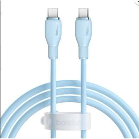 Baseus P10355700311-00 Pudding USB-A Light 2.4 A 1.2 m Mavi Kablo