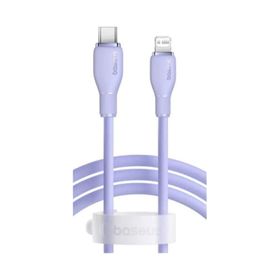 Baseus P10355700511-00 Pudding USB-A Light 2.4 A 1.2 m Mor Kablo
