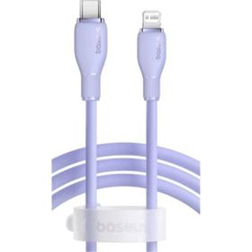 Baseus P10355700511-00 Pudding USB-A Light 2.4 A 1.2 m Mor Kablo