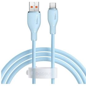 Baseus P10355703311-00 Pudding USB to C 100 W 1.2 m Mavi Kablo