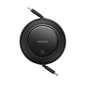 Baseus P10364501211-00 Free 2 Pull Makaralı USB-C to Lightning 20 W 1 mt Beyaz Şarj Kablosu