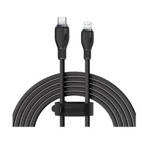 Baseus P10364501311-00 Free 2 Pull Geri Çekilebilir USB-C to Lightning 20 W 1 mt Mavi Şarj Kablosu