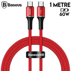 Baseus PD2.0 60W 1 m Halo Data Hızlı Şarj Usb Type-C Kablo