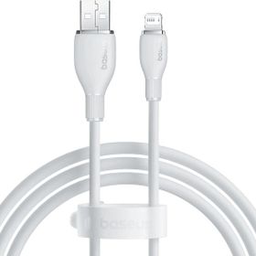 Baseus Pud Usb-A 2.4A 1.2 m Beyaz Lightning Şarj Kablosu