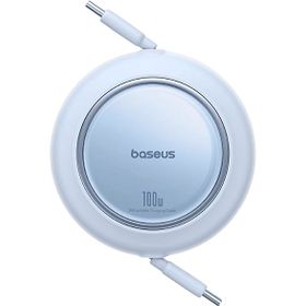 Baseus Pud. USB to C 100W 1.2 m Beyaz Şarj Kablosu