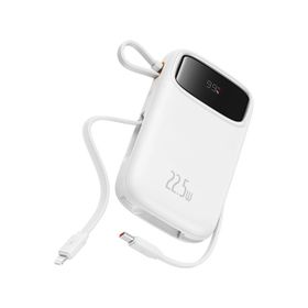 Baseus Q Pow 2 Dijital Ekranlı 22.5W 10.000 mAh Dual Kablolu Powerbank
