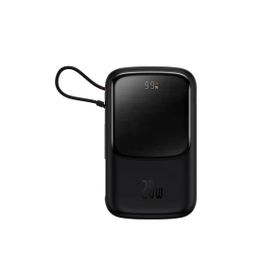 Baseus Qpow Pro 20W 10000 mAh Hızlı Şarj Siyah Powerbank Teşhir Outlet
