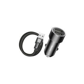 Baseus Small Screw Araç Şarj Cihazı ve Type C Kablo