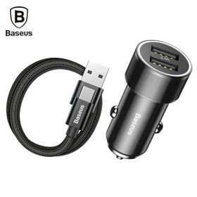 Baseus Small Screw Araç Şarj Cihazı ve Type C Kablo