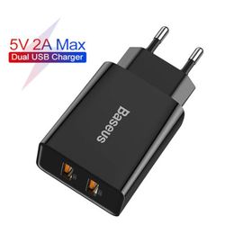 Baseus Speed Mini Dual Usb Çıkışlı 10.5w Hızlı Şarj Cihazı