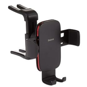 Baseus SUJS000001 MetalGravity Siyah Araç Telefon Tutucu