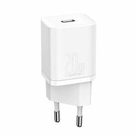 Baseus Super Si Ccsup-B02 PD 20 w Beyaz Güç Adaptörü