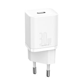 Baseus Super Si QC Beyaz 30W Şarj Cihazı