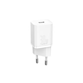 Baseus Super Si QC Beyaz 30W Şarj Cihazı