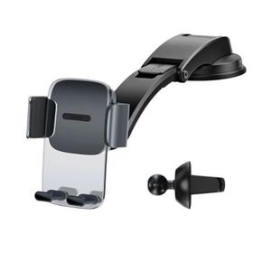Baseus SUYK000001 Easy Center Siyah Araç Telefon Tutucu Set