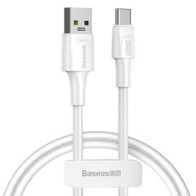 Baseus Vooc Qc Beyaz Şarj Data Aktarım Kablosu