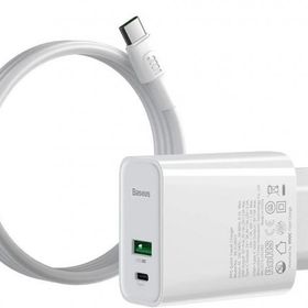 Baseus Vooc Qc Beyaz Şarj Data Aktarım Kablosu