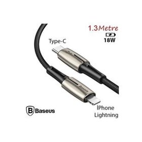 Baseus Waterdrop Type-C To iPhone PD18 W Hızlı 1.3 mt Şarj Kablosu