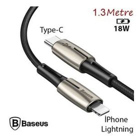 Baseus Waterdrop Type-C To iPhone PD18 W Hızlı 1.3 mt Şarj Kablosu