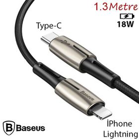 Baseus Waterdrop Type-C To iPhone PD18 W Hızlı 1.3 mt Şarj Kablosu
