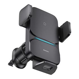 Baseus Wisdom QI Kablosuz Şarjlı 15W Araç İçi Telefon Tutucu