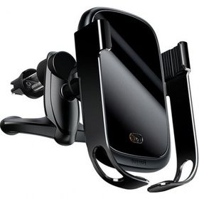 Baseus WXHW01-01 Rock-Solid Tam Otomatik 10W Wireless Kablosuz Araç Şarj Telefon Tutucu