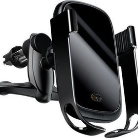 Baseus WXHW01-01 Rock-Solid Tam Otomatik 10W Wireless Kablosuz Araç Şarj Telefon Tutucu