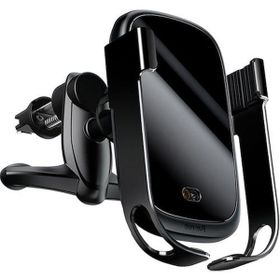 Baseus WXHW01-01 Rock-Solid Tam Otomatik 10W Wireless Kablosuz Araç Şarj Telefon Tutucu