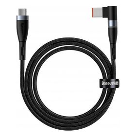 Baseus Zinc Manyetik Type-C to DC Square Portu Lenovo Laptop 100 W 2 m Şarj Kablosu