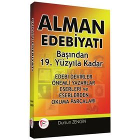 Başından 19. Yüzyıla Kadar Alman Edebiyatı / Dursun Zengin