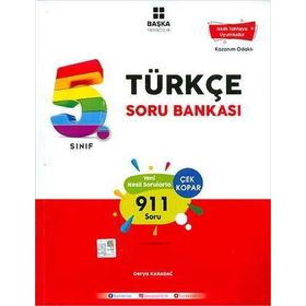 Başka Yayıncılık 5. Sınıf Türkçe Soru Bankası