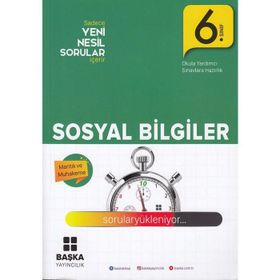 Başka Yayıncılık 6. Sınıf Sosyal Bilgiler Yeni Nesil Sorular