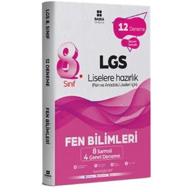 Başka Yayıncılık 8. Sınıf LGS Fen Bilimleri 12 Deneme
