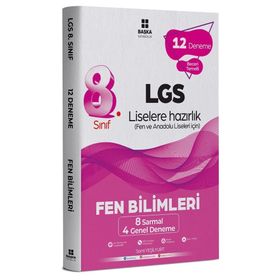 Başka Yayıncılık 8. Sınıf LGS Fen Bilimleri 12 Deneme