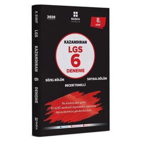 Başka Yayıncılık 8. Sınıf LGS Kazandıran 6 Deneme
