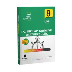 Başka Yayıncılık 8. Sınıf LGS T.C. İnkılap Tarihi Ve Atatürkçülük Soru Bankası