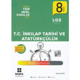 Başka Yayıncılık 8. Sınıf LGS T.C. İnkılap Tarihi Ve Atatürkçülük Soru Bankası